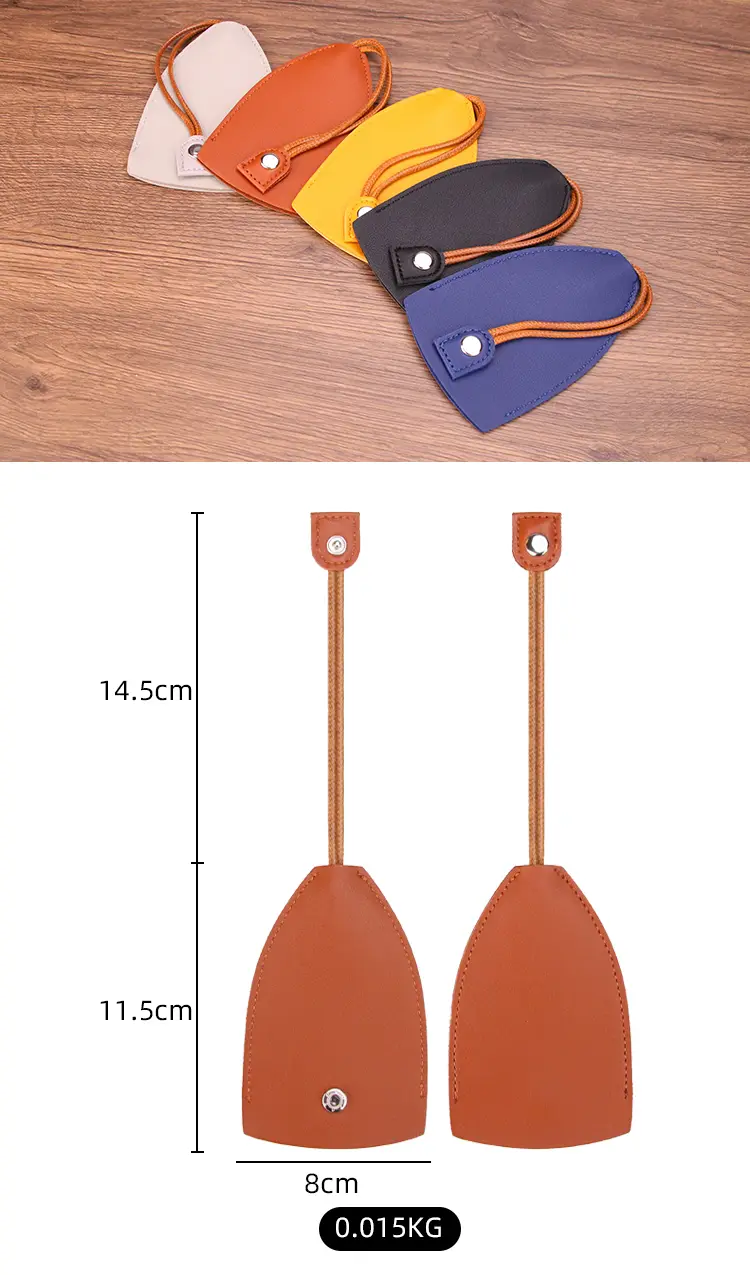 Luggage tag with snap button dimensions 11.5 x 8 cm – BEARKY GT45